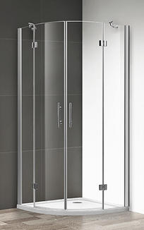 What is the primary purpose of a Glass Quadrant Shower Enclosure in a bathroom?