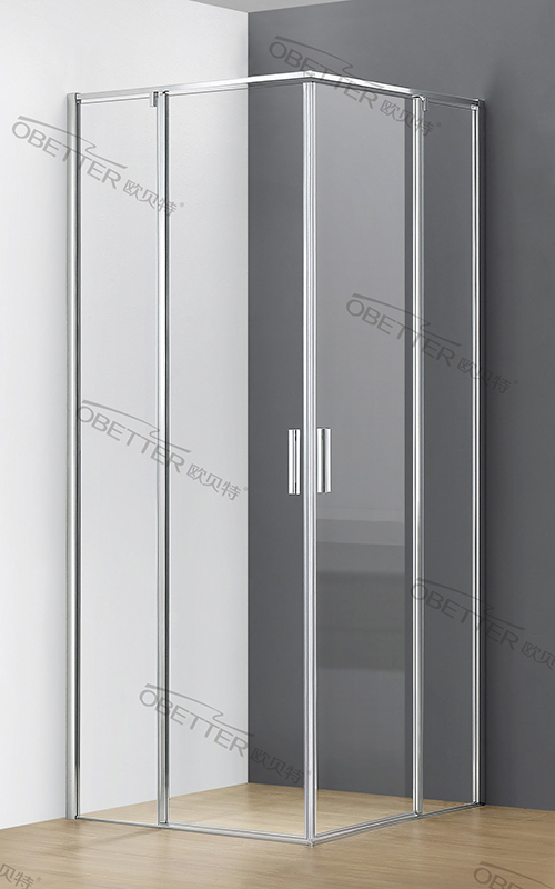 How to avoid scale and mold in glass quadrant shower enclosure during use?
