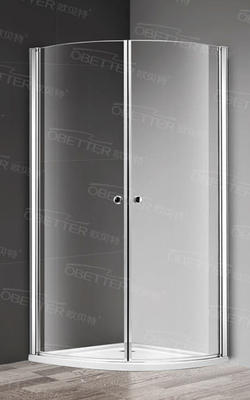 How does Glass Quadrant Shower Enclosure balance safety, beauty and space utilization