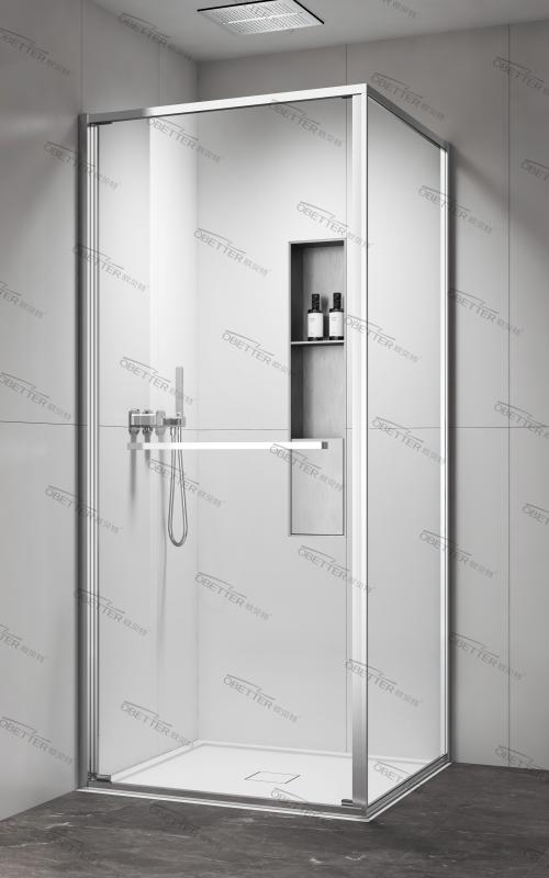 OBT-3822S Corner entry shower enclosure