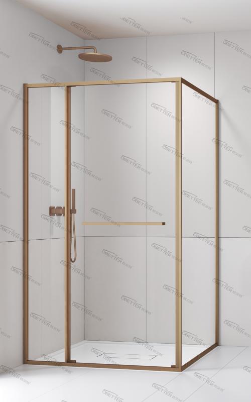 OBT-3825S Corner entry shower enclosure