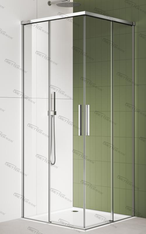 OBT-7304-2 Corner entry shower enclosure
