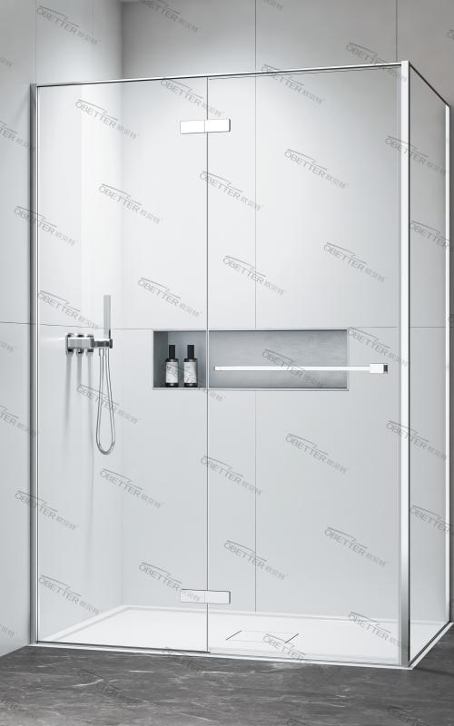 OBT-7418 Corner entry shower enclosure
