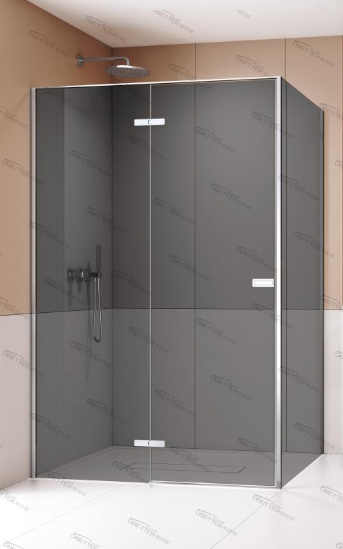 OBT-7424 Corner entry shower enclosure