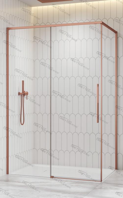 OBT-7603 Corner entry shower enclosure