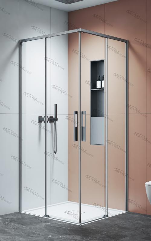 OBT-7604 Corner entry shower enclosure