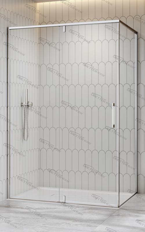 OBT-7606-2 Corner entry shower enclosure